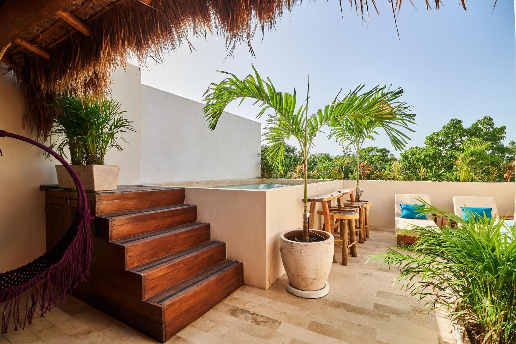 Spacious & Comfy Penthouse Oasis With Plunge Pool Тулум Екстериор снимка